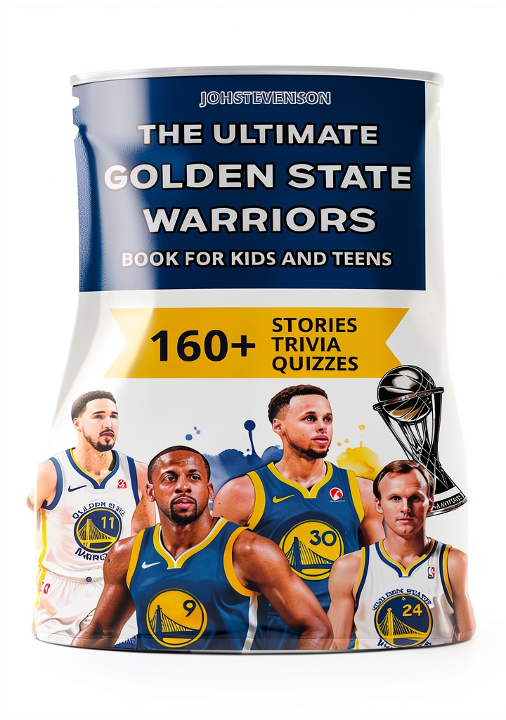 NBA Basketball Book For Kids Teens displayed on a tablet alongside a basketball on a coffee table