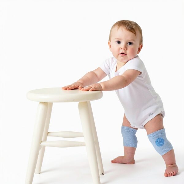 Little World Baby Knee Pads Anti Slip Protective Crawling-1