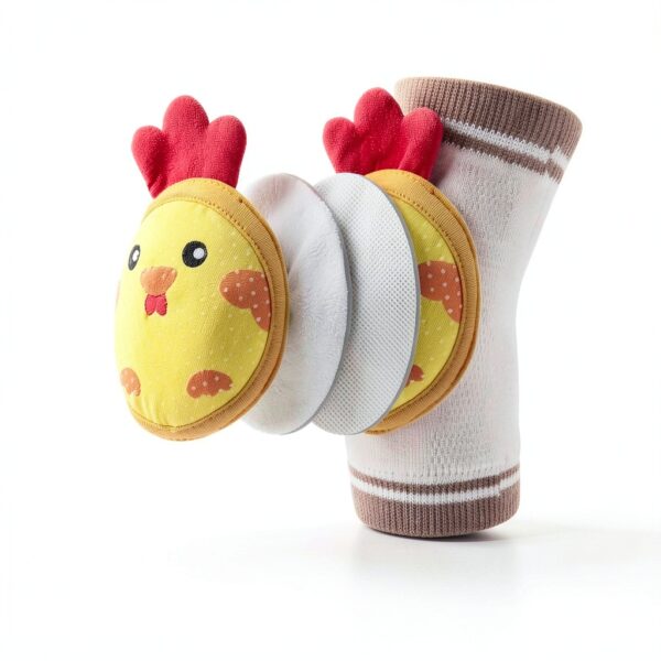 NASHRIO Baby Knee Pads Soft Cushion Crawling Protection-3