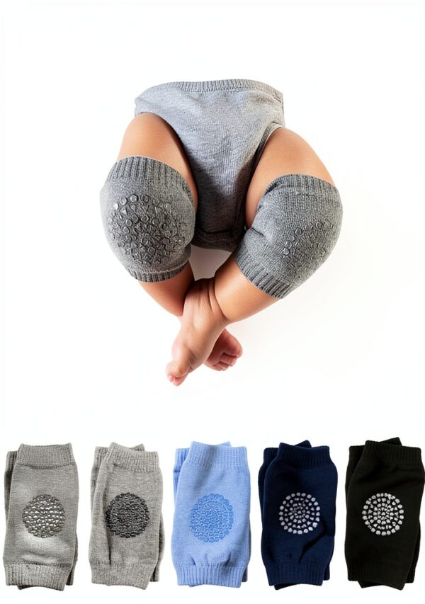 Little World Baby Knee Pads Anti Slip Protective Crawling-7