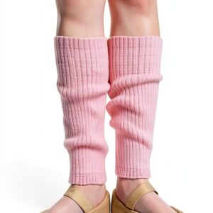 Capezio Baby Girls Leg Warmers Ribbed Elastic One Size-0