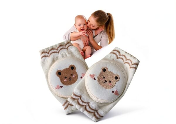 Baby Girls Leg Warmers Fafeicy Soft Cotton Elastic Knee Pads-3