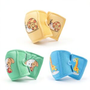 Baby Knee Pads Cotton Adjustable Crawling Protection Unisex-0