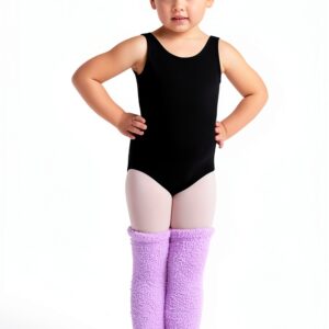 Capezio Baby Girls Leg Warmers Lavender Elastic One Size-0
