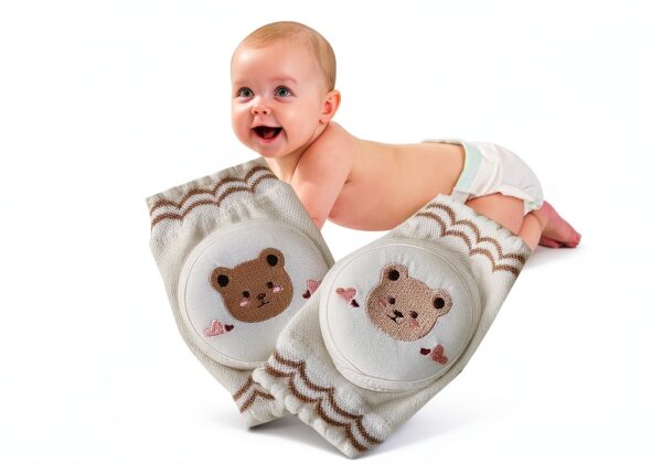 Baby Girls Leg Warmers Fafeicy Soft Cotton Elastic Knee Pads-4