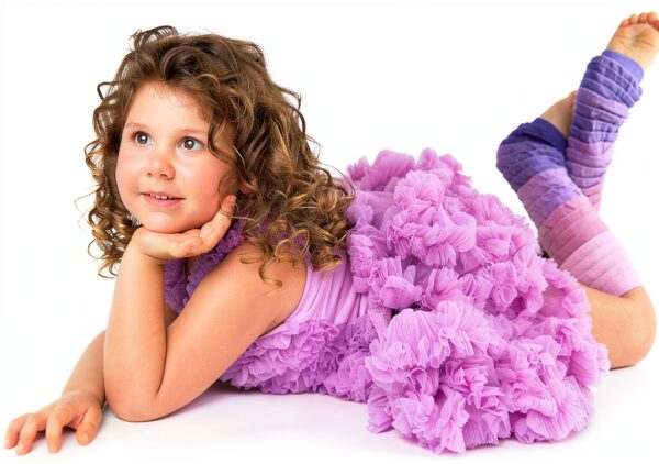 Baby Leg Warmers Cotton Ruffle Design Girls Dance Wear-3