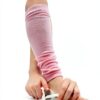 Huggalugs Pink Cotton Leg Warmers Soft Baby Girls-1