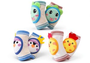 NASHRIO Baby Knee Pads Soft Cushion Crawling Protection-0