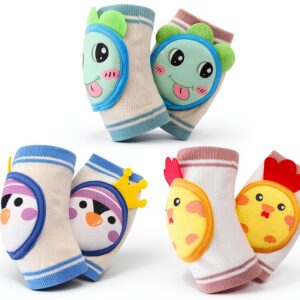 NASHRIO Baby Knee Pads Soft Cushion Crawling Protection-0