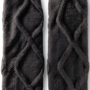 N'Ice Caps Girls Leg Warmers Knit Acrylic Diamond Swirls-0