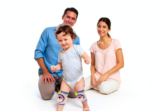 NASHRIO Baby Knee Pads Soft Cushion Crawling Protection-1