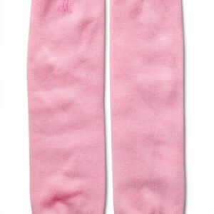 Huggalugs Pink Cotton Leg Warmers Soft Baby Girls-0